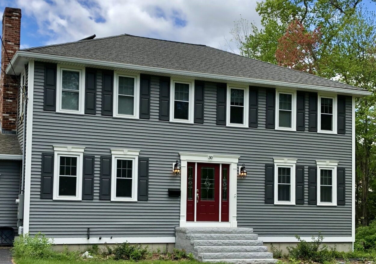 bluegray house